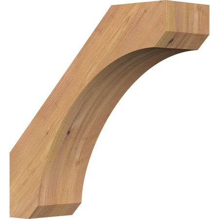 Ekena Millwork 5 1/2"W x 18"D x 18"H Legacy Smooth Knee Brace, Western Red Cedar BRC06X18X18LEC00SWR